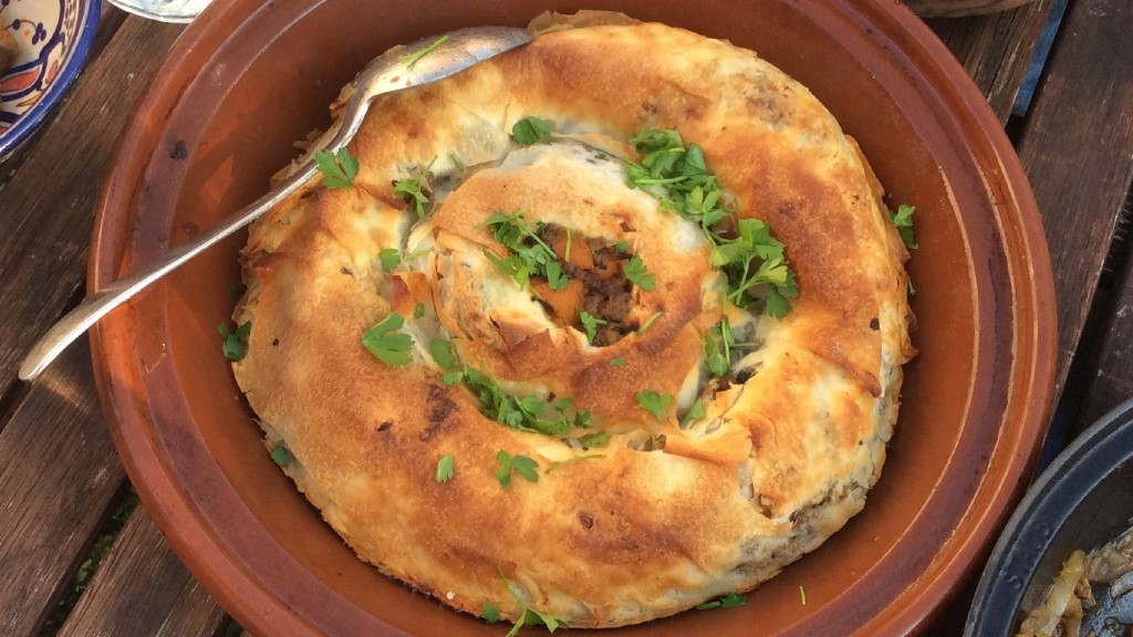 Mhancha bel Khedari - Schneckenpastete mit Gemüse