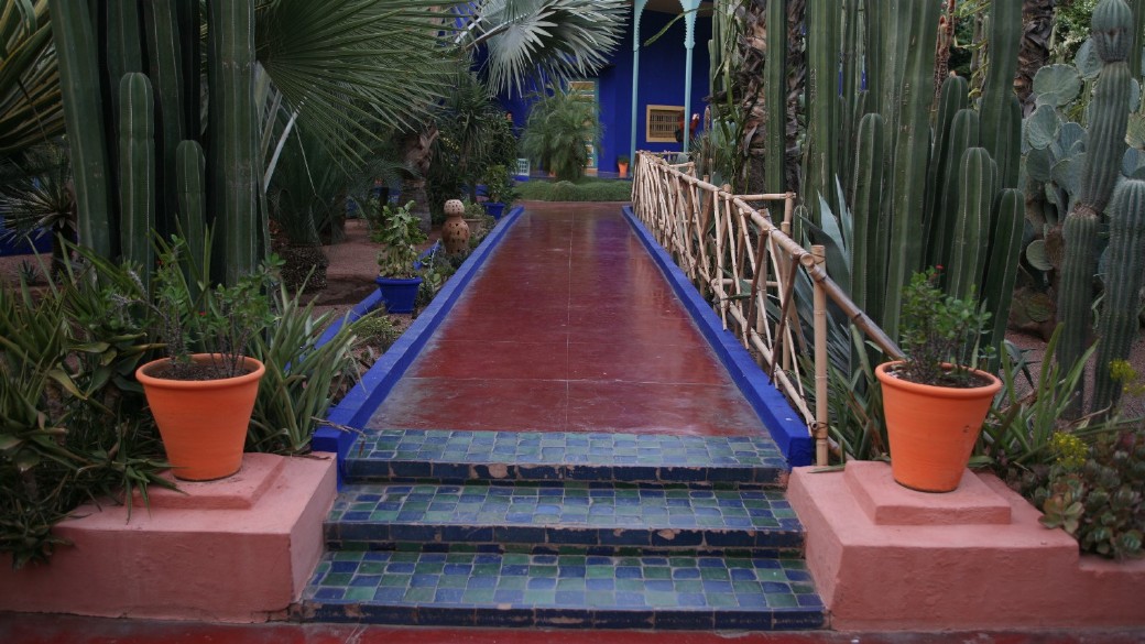 Jardin Majorelle in Marrakesch, Foto: Eberhard Hahne