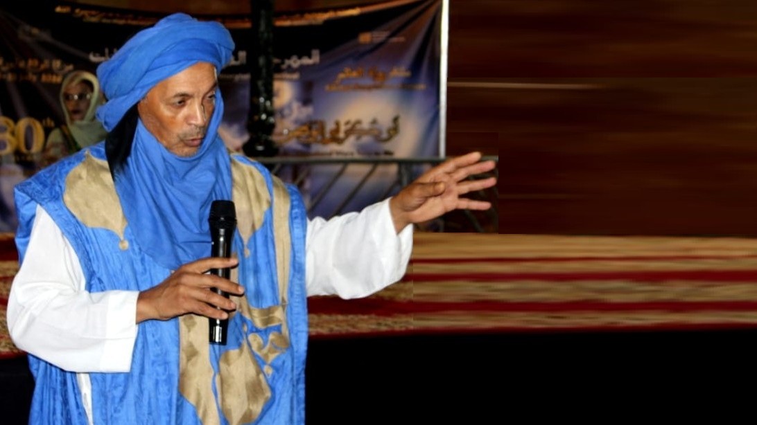 Märchenfestival 2026. Bild Idriss Al-Jay von "Maroc des Contes" mit Hilfe von ChatGPT optimiert