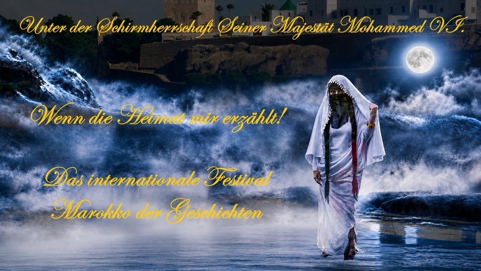Märchenfestival 2026. Plakat des Festivals. Bild von "Maroc des Contes" mit Hilfe von ChatGPT optimiert Märchenfestival 2026. Plakat des Festivals. Bild von "Maroc des Contes" mit Hilfe von ChatGPT optimiert
