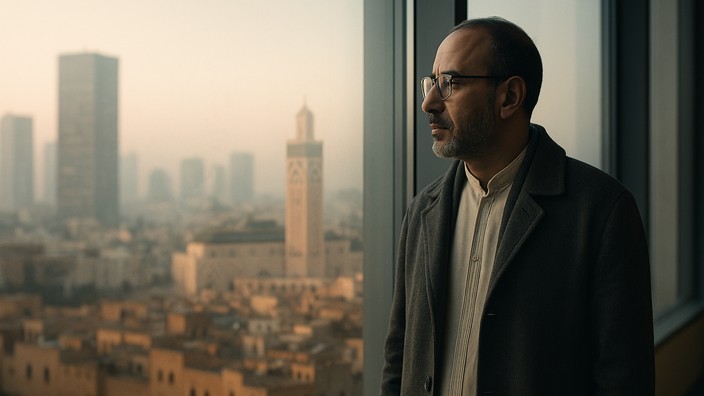 Sehnsucht. Foto mit Hilfe von ChatGPT erstellt