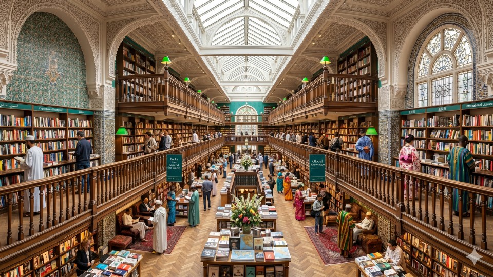 Bibliothek auf Grundlage von ugur akdemir auf unsplash und mit Hilfe von Gemini erweitert