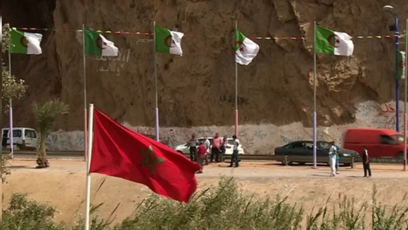 Grenzabschnitt zwischen Marokko und Algerien Grenzabschnitt zwischen Marokko und Algerien