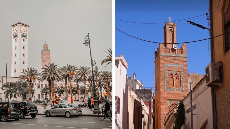 Oujda, Foto: HDregarde und Tlemcen, Foto: Claire