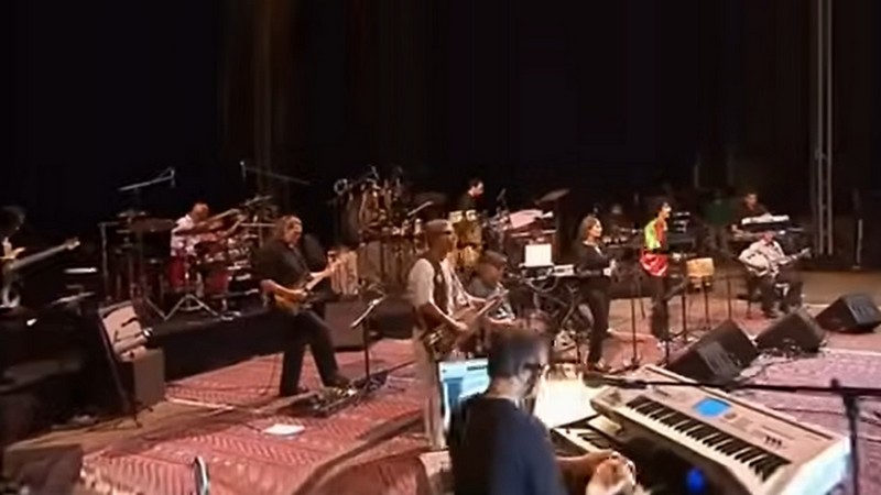 Nass el Ghiwane Konzert, Foto aus dem Archiv von Nass el Ghiwane