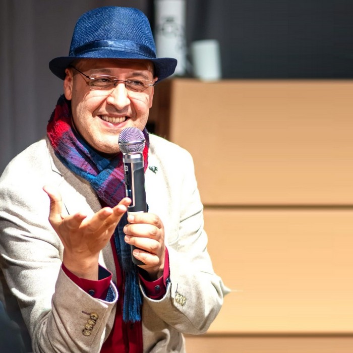 Schriftsteller und Regisseur Mohamed Nabil Foto Marouan Aouragh