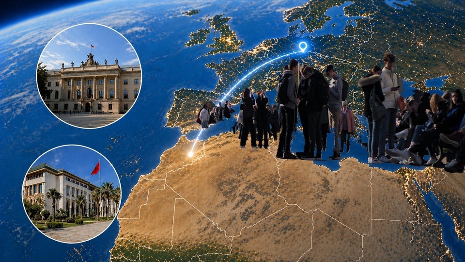 Studierende über Grenzen mit Hlfe von ChatGPT zusammengstellt