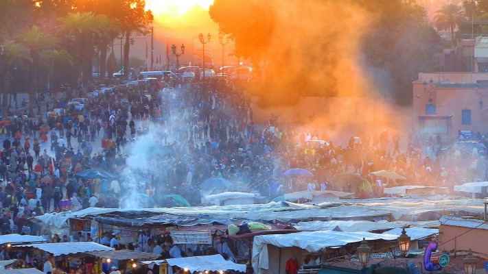Marrakesch Jamaa Elfna, Foto: Eberhard Hahne