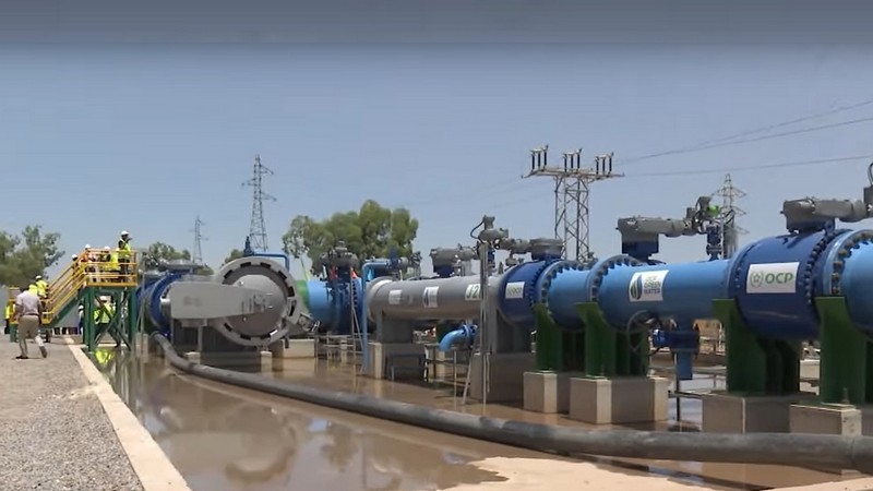 Pipeline Jorf-Khoribga, Foto Medi1TV Afrique Pipeline Jorf-Khoribga, Foto Medi1TV Afrique