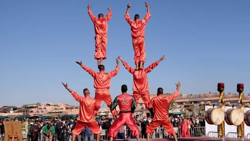 Wiedererwachen des Jamaa El Fna in Marrakesch, Foto: Yassin Adnan