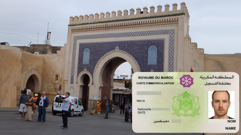 Carte de Sejour Vor Boujloud