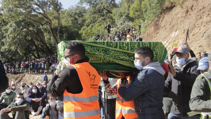 Rettungsdrama um den kleinen Rayan, Foto: Beerdigung von Rayan von barlamane.com 