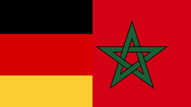 Marokko nimmt Deutschlands ausgestreckte Hand an, Foto: DE-MA-Flaggen