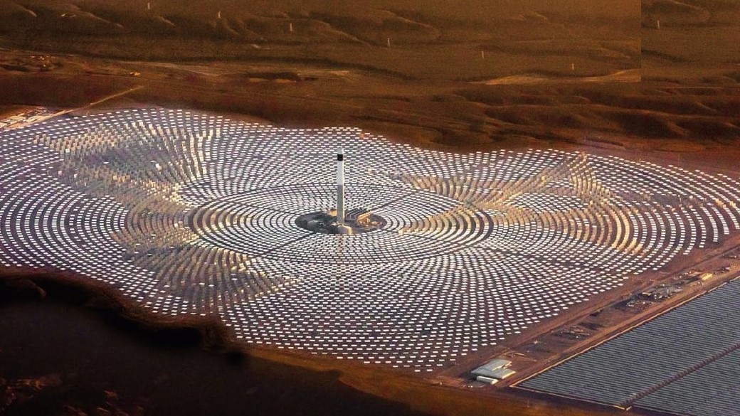 Stand der Entwicklung der erneuerbaren Energien in Marokko, foto: Noor III