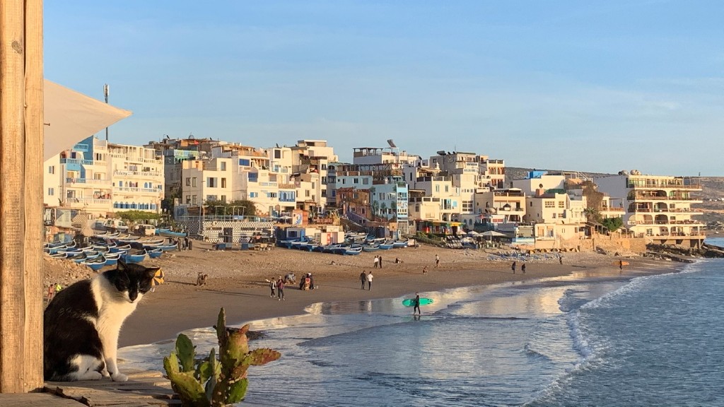 Surfen Taghazout, Foto Astrid Daerr