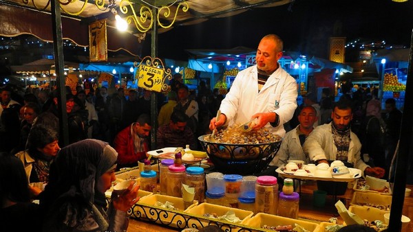 Jamaa Elfna, Marrakesch, Foto: Eberhard Hahne