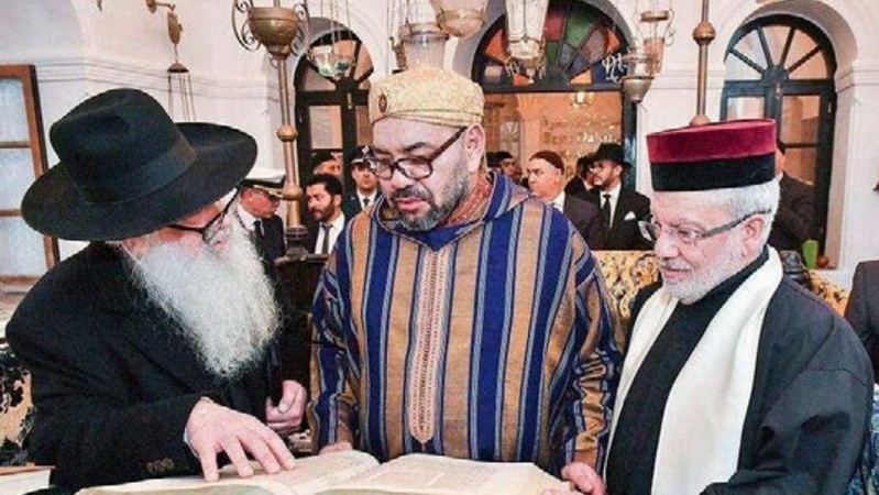 Seine Majestät König Mohammed VI. in Bayt Dakira, in Essaouira
