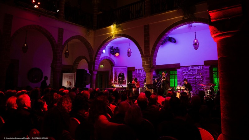 "Jazz unter dem Arganbaum" in Essaouira, Facebook-Foto des Festivals "Jazz unter dem Arganbaum" in Essaouira, Facebook-Foto des Festivals