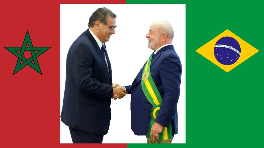 Aziz Akhannouch und Luiz Inacio Lula da Silva, Foto: laverite.ma