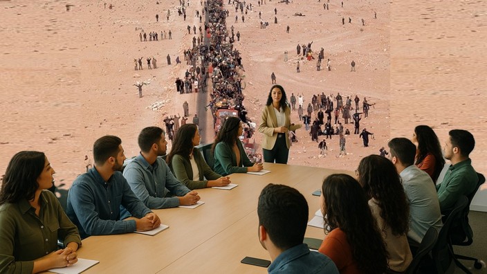 Der grüne Marsch 1975 und heute Der grüne Marsch 1975 und heute