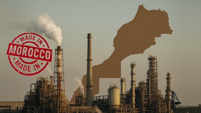 Made in Morocco. Foto mit Hilfe von ChatGPT erstellt