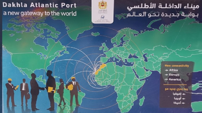 Hafen Dakhla und die neue geografische Lage Marokkos Hafen Dakhla und die neue geografische Lage Marokkos