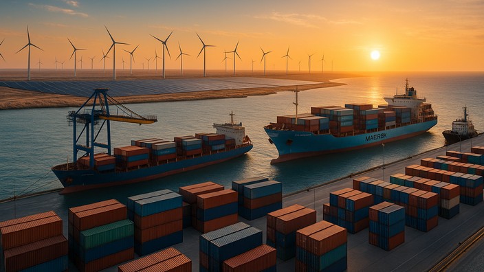 Hafen bei der Abendsonne