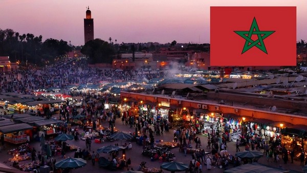 Marokko wurde 2023 als eIns der stabilsten Länder Afrikas eingestuft, Foto: Jamaa Elfna von Eberhard Hahne
