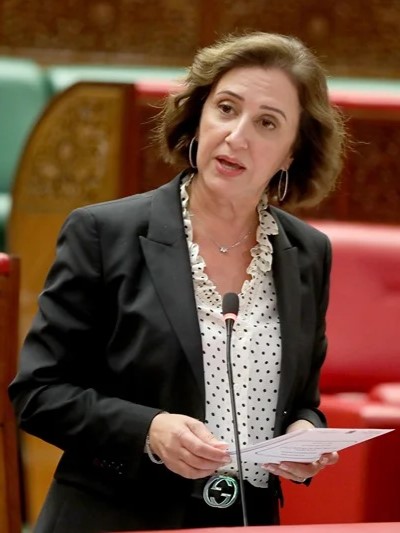 Tourismusministerin Fatim-Zahra Ammor  Tourismusministerin Fatim-Zahra Ammor
