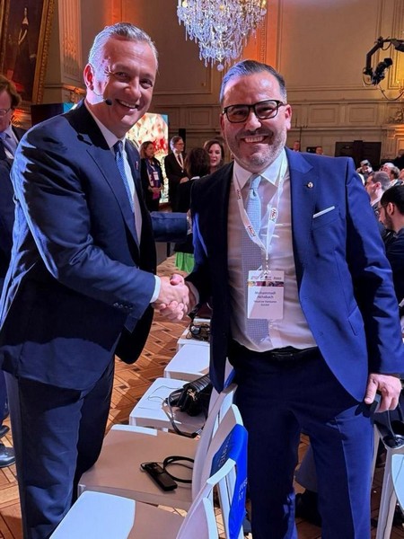 Mohammadi Akhabach und Minister Karim Zidane