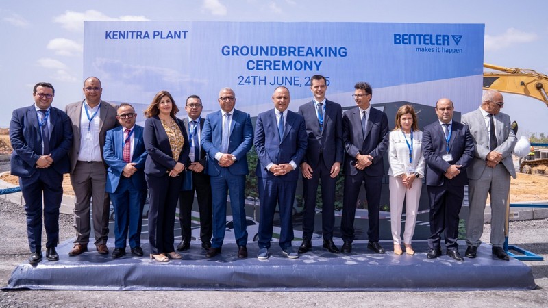Einweihung des neuen Werkes in Marokko, Foto benteler.com