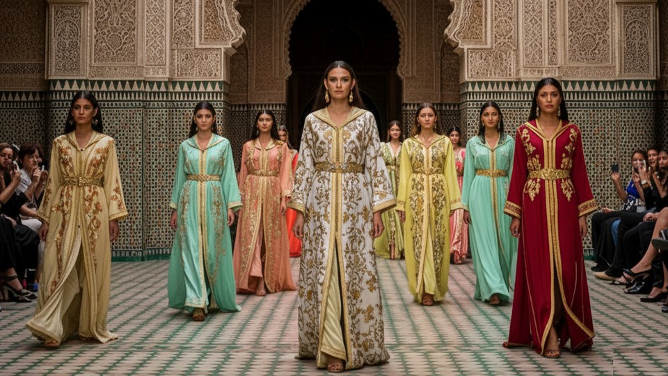 Modenschau: Der Marokkanischer Kaftan