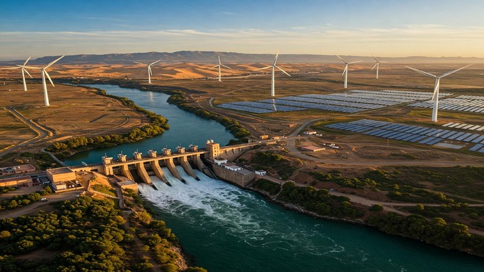 Erneuerbare Energien, Foto mit Hilfe von Gemini erstellt