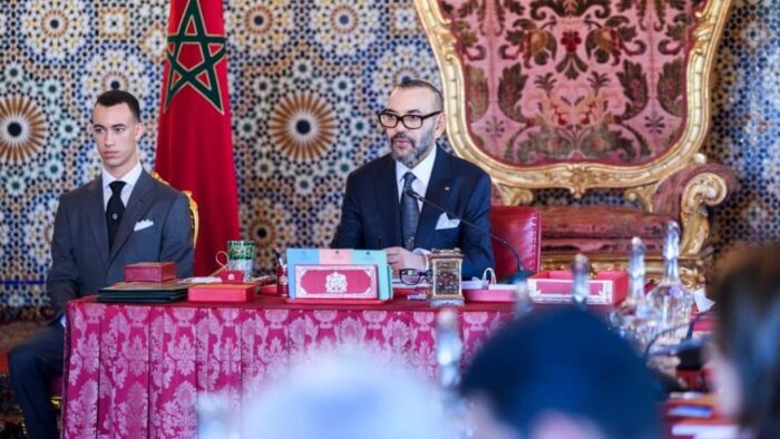 König Mohammed VI. führte Vorsitz über einen Ministerrat, Foto: MAP König Mohammed VI. führte Vorsitz über einen Ministerrat, Foto: MAP