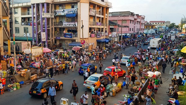 Accra Central, Ghana, Foto: Muntaka Chasant auf commons.wikimedia Accra Central Foto Von Muntaka Chasant auf commons.wikimedia