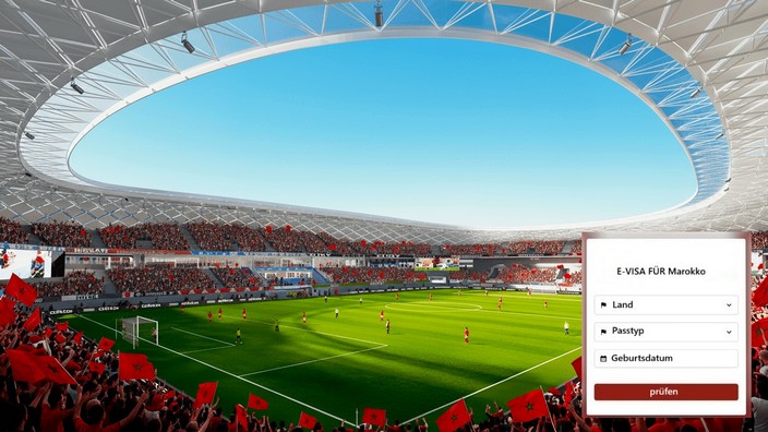 Stadion Moulay Abdallah in Rabat, Foto: MAP