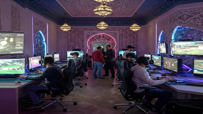 Spieleparadies, Foto mit Hilfe von Gemini erstellt