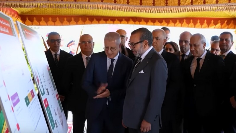 König Mohammed VI werden die Projekte vorgestellt