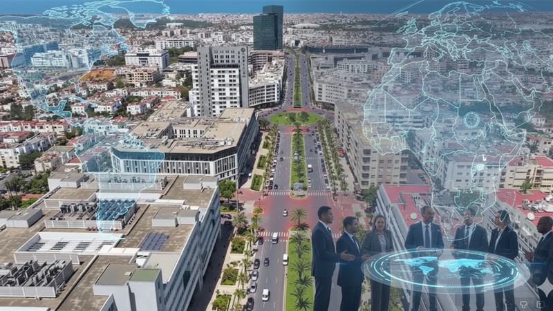 Rabat und die Weltkonferenzen, Foto mit Hilfe von Gemini erstellt Rabat und die Weltkonferenzen, Foto mit Hilfe von Gemini erstellt