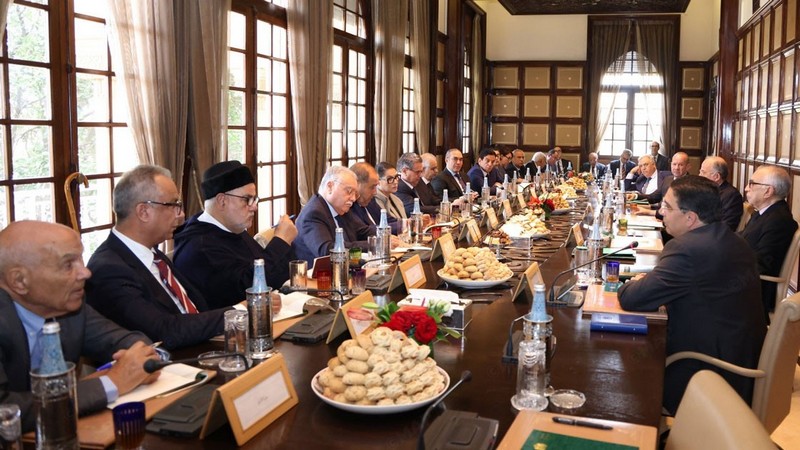 Treffen mit  den Beratern des Koenigs und die Chefs der Parteien ueber die Umsetzung der Autonomie Initative, Foto: MAP