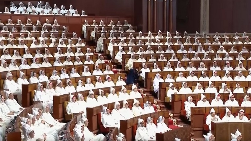 Das marokkanische Parlament in Rabat (das Abgeordnetenhaus)
