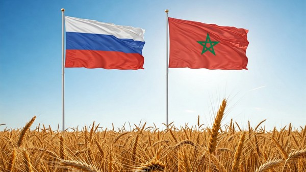 Zusammenarbeit Russland und Marokko, Foto mit Hilfe von Gemini  erstellt