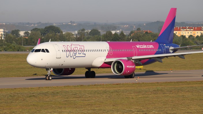 Wizz Air. Foto von Andrzej Otrebski aus Wikimedia Wizz Air. Foto von Andrzej Otrebski aus Wikimedia