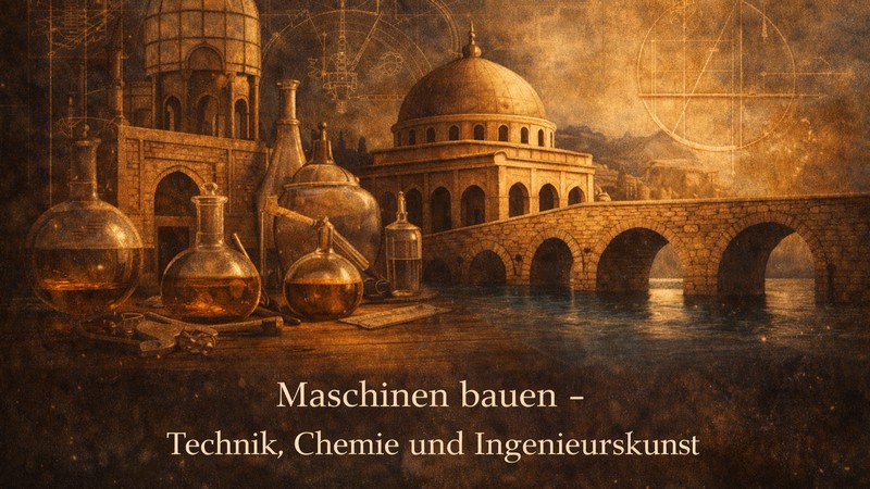 Maschinen bauen. Foto mit Hilfe von ChatGP erstellt