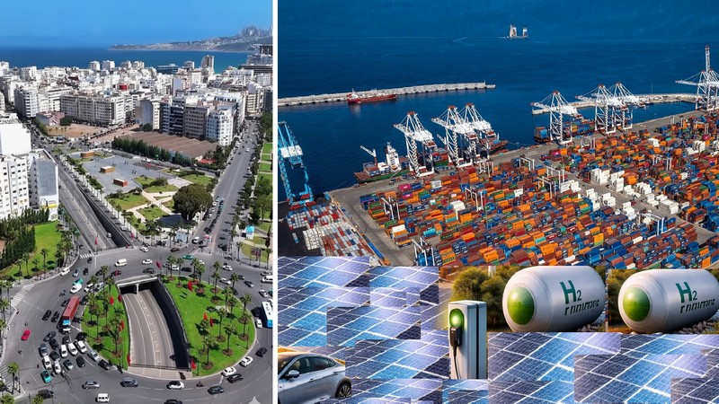 Links Rabat, rechts Tanger Med