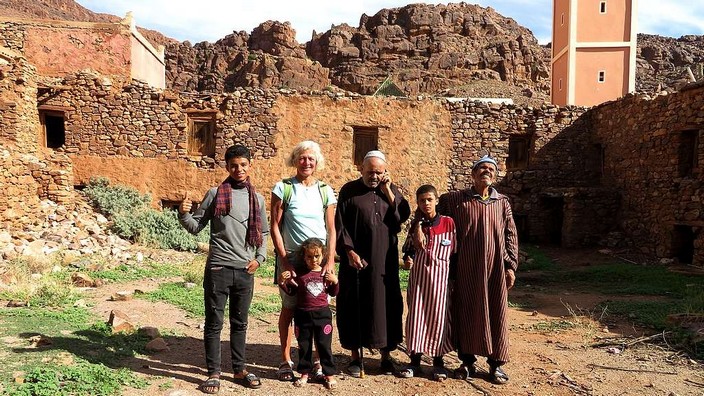 Im Speicher von Igharmane. Foto Marokko Erfahren