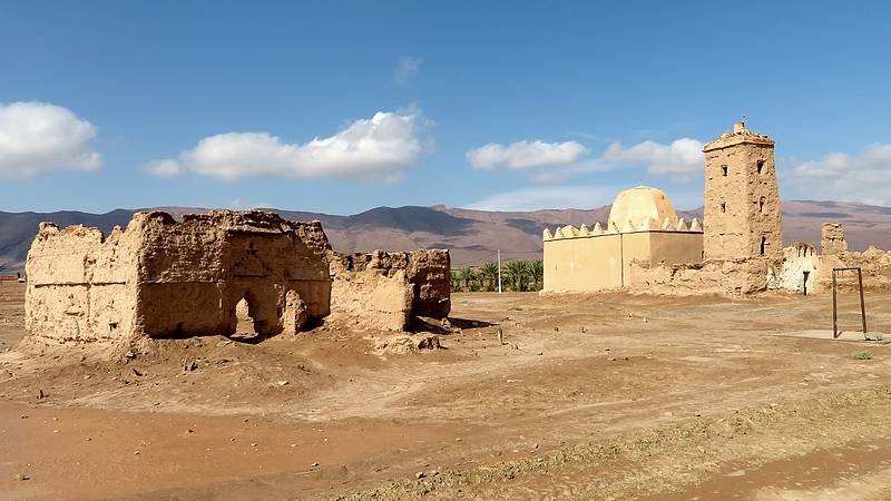 Ruinen in Mrimima. Foto marokko erfahren